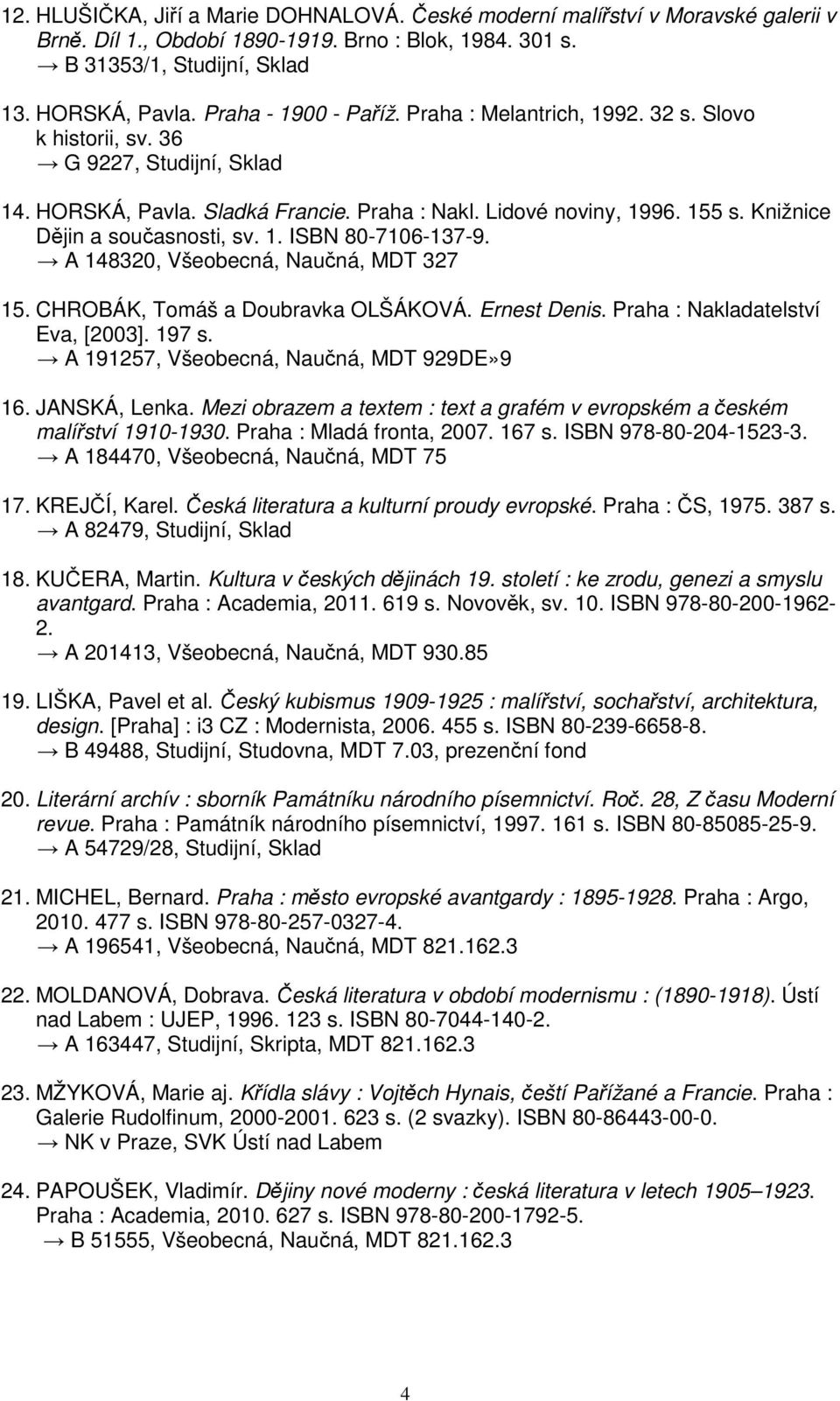 Knižnice Dějin a současnosti, sv. 1. ISBN 80-7106-137-9. A 148320, Všeobecná, Naučná, MDT 327 15. CHROBÁK, Tomáš a Doubravka OLŠÁKOVÁ. Ernest Denis. Praha : Nakladatelství Eva, [2003]. 197 s.