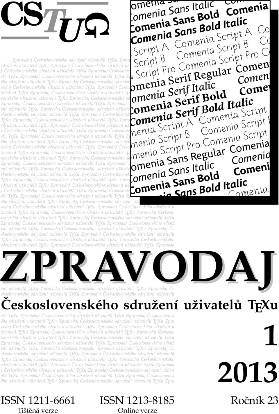 sdružení uživatelů TEXu Zpra vodaj Československého sdružení uživatelů TEXu Zpravodaj Československého sdružení u živatelů TEXu Zpravodaj Československého sdružení uživatelů TEXu Zpravodaj Českoslo