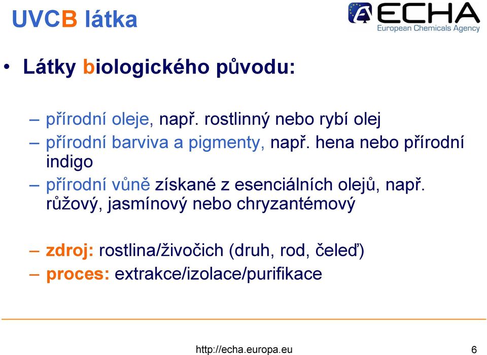 hena nebo přírodní indigo přírodní vůně získané z esenciálních olejů, např.