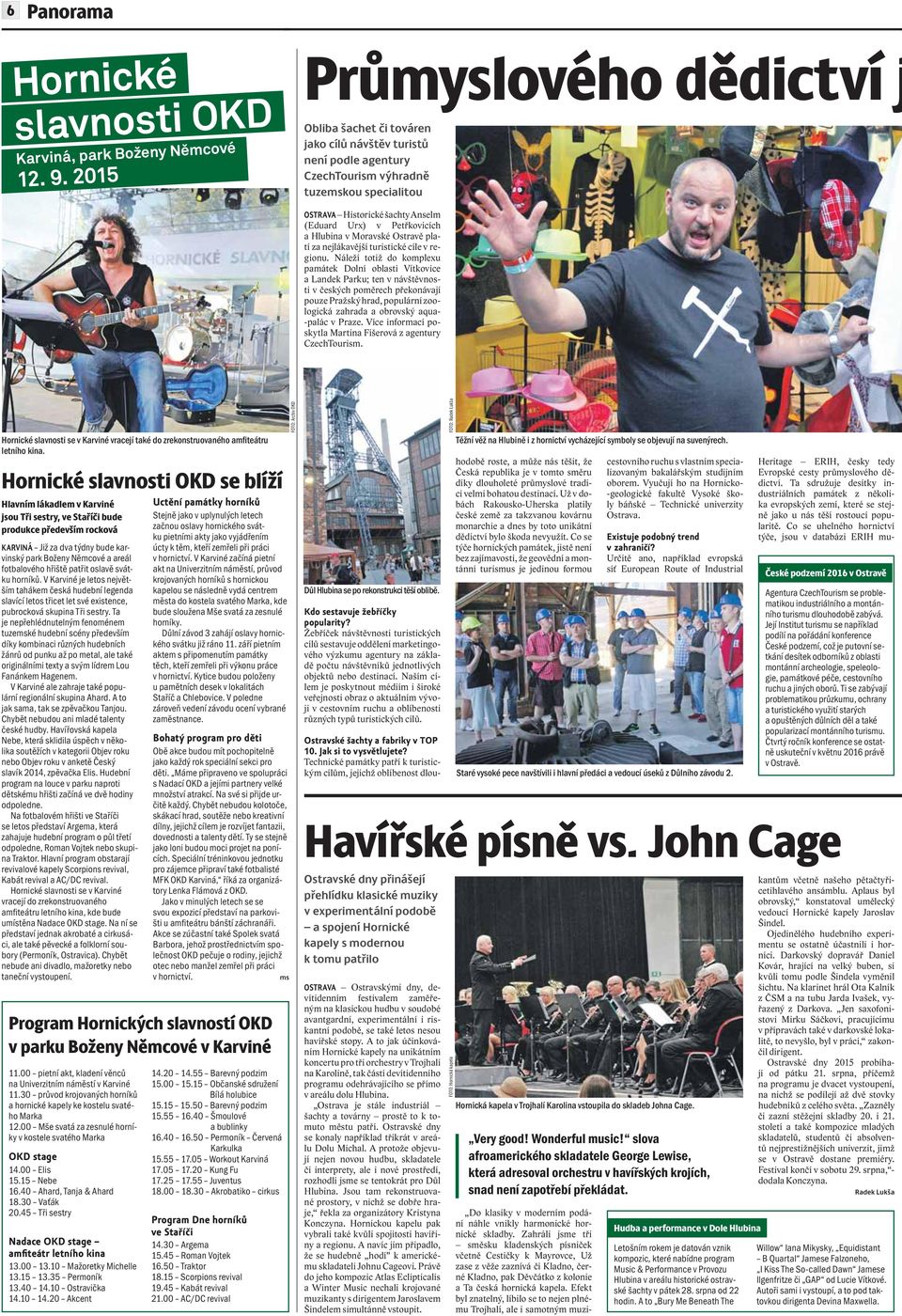 Petřkovicích a Hlubina v Moravské Ostravě platí za nejlákavější turistické cíle v regionu.