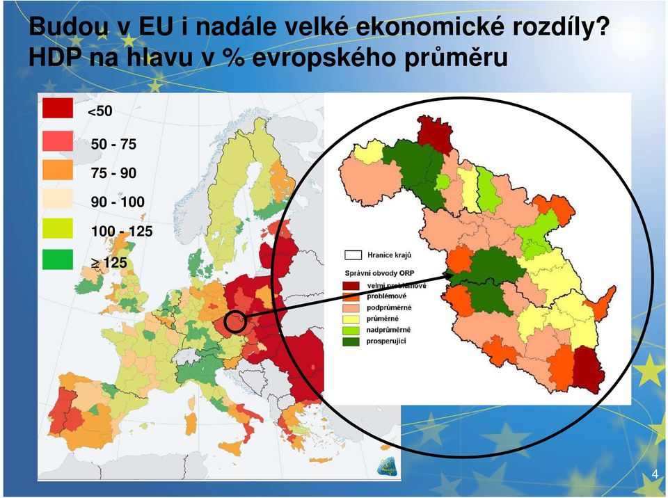 HDP na hlavu v % evropského