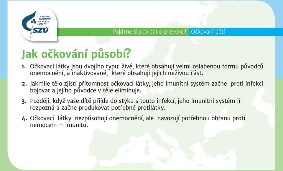 jejich neživou část. 2.