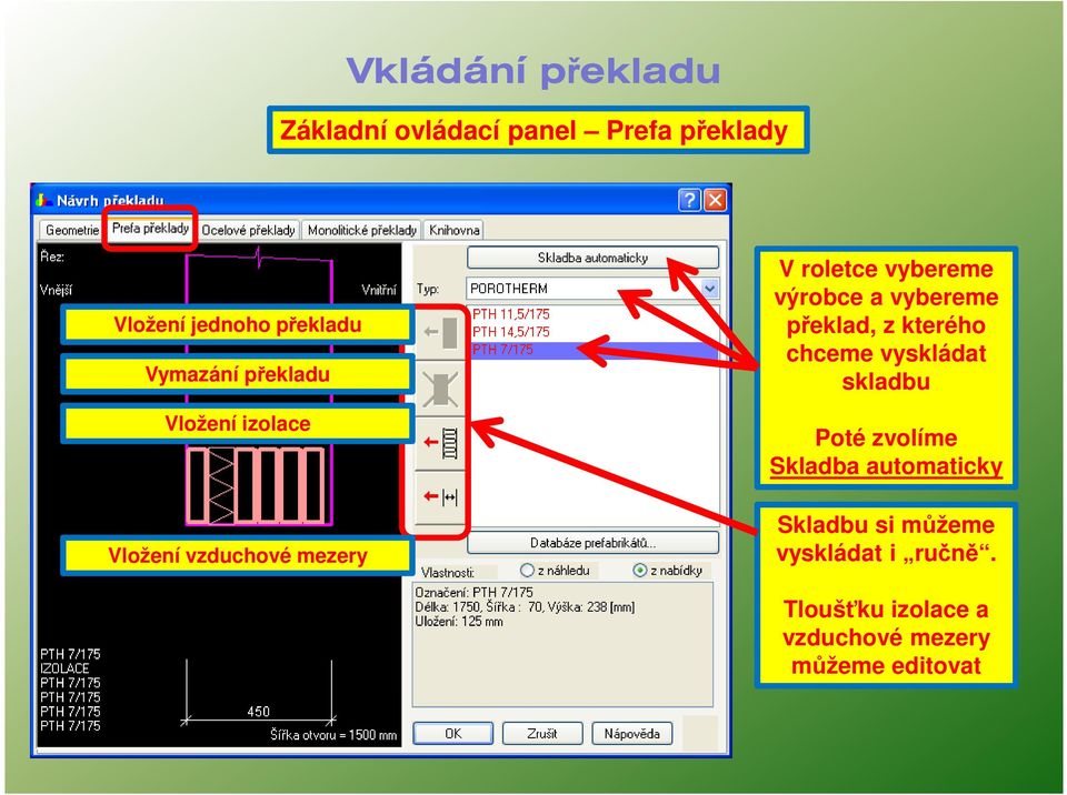 a vybereme překlad, z kterého chceme vyskládat skladbu Poté zvolíme Skladba