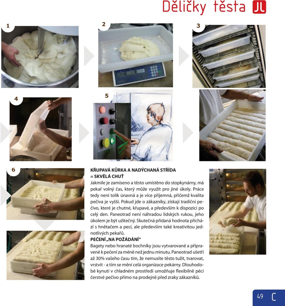 bread mixing making 1) process & scaling can now of be summed chunks up 2), in n main stages.
