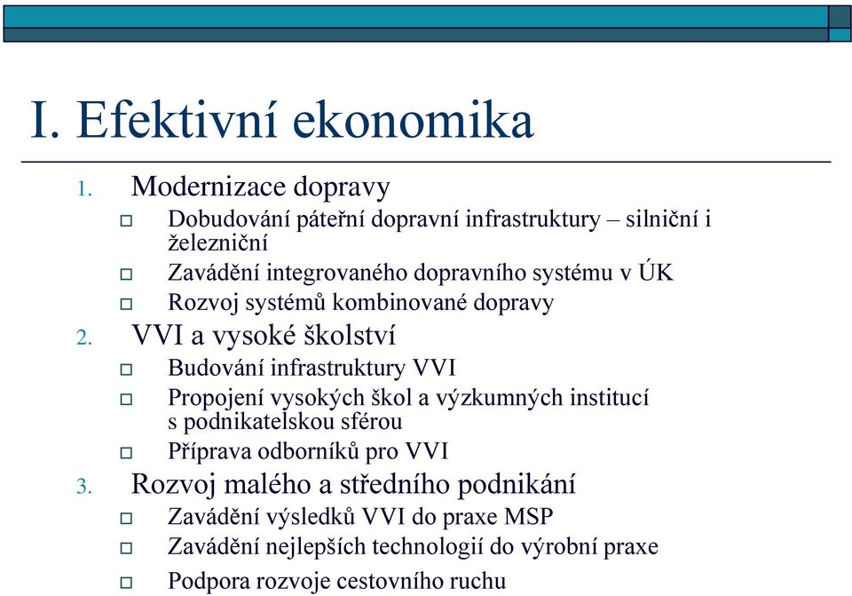 systému v ÚK Rozvoj systémů kombinované dopravy 2.