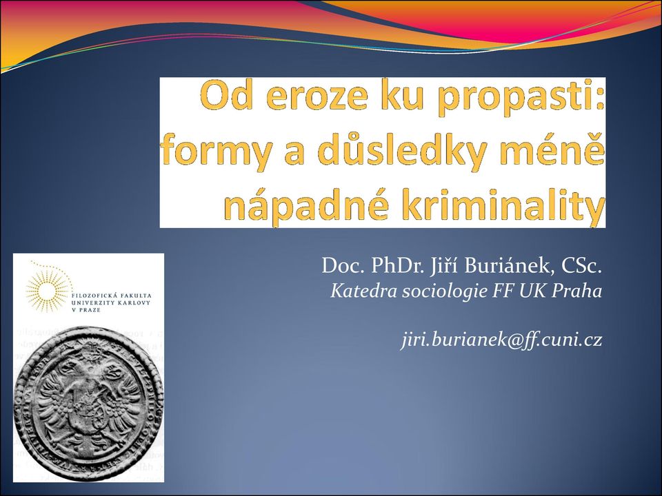 Katedra sociologie FF
