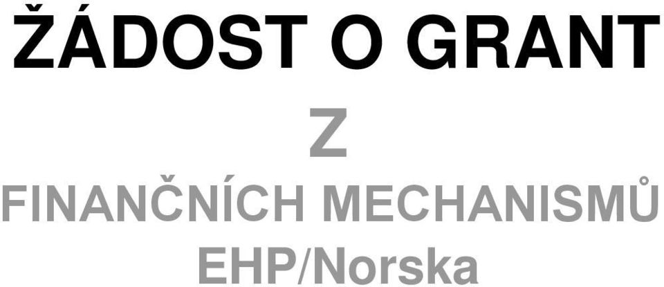 FINANČNÍCH