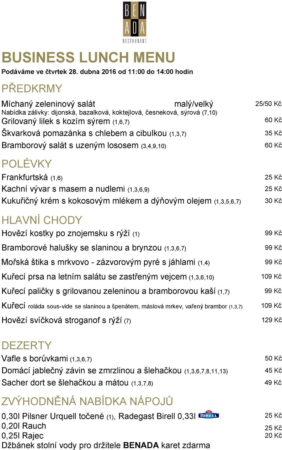 Frankfurtská (1,6) Hovězí kostky po