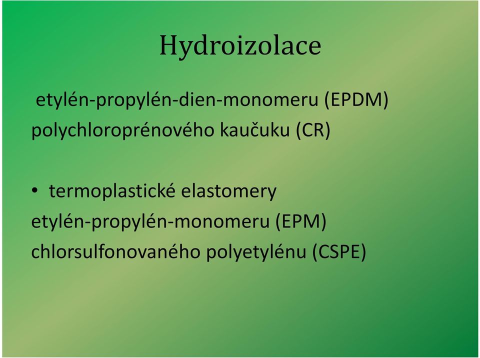 termoplastické elastomery