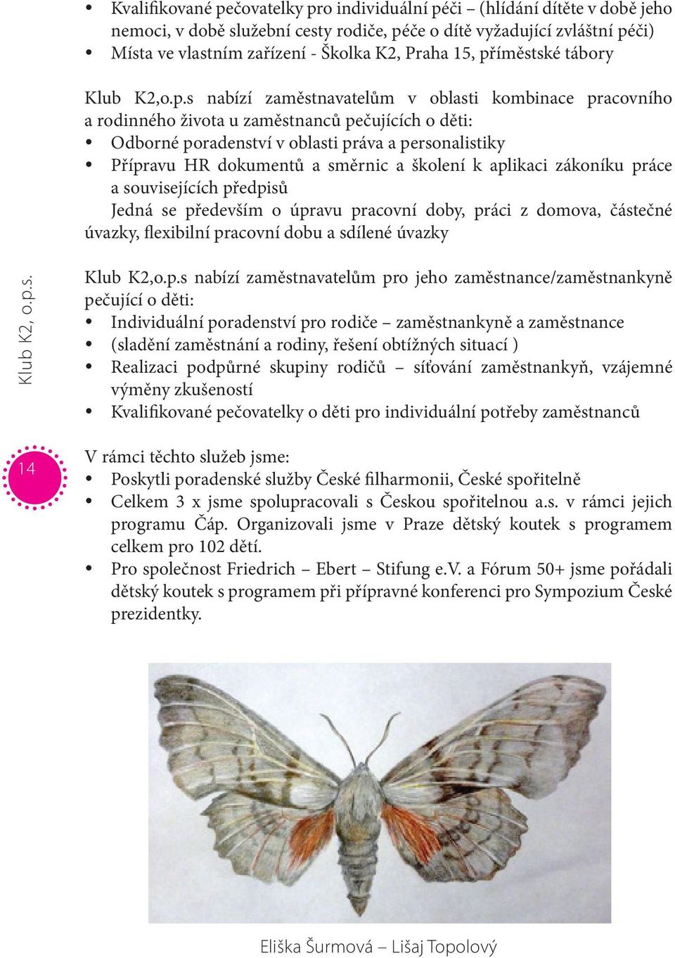 íměstské tábory Klub K2,o.p.