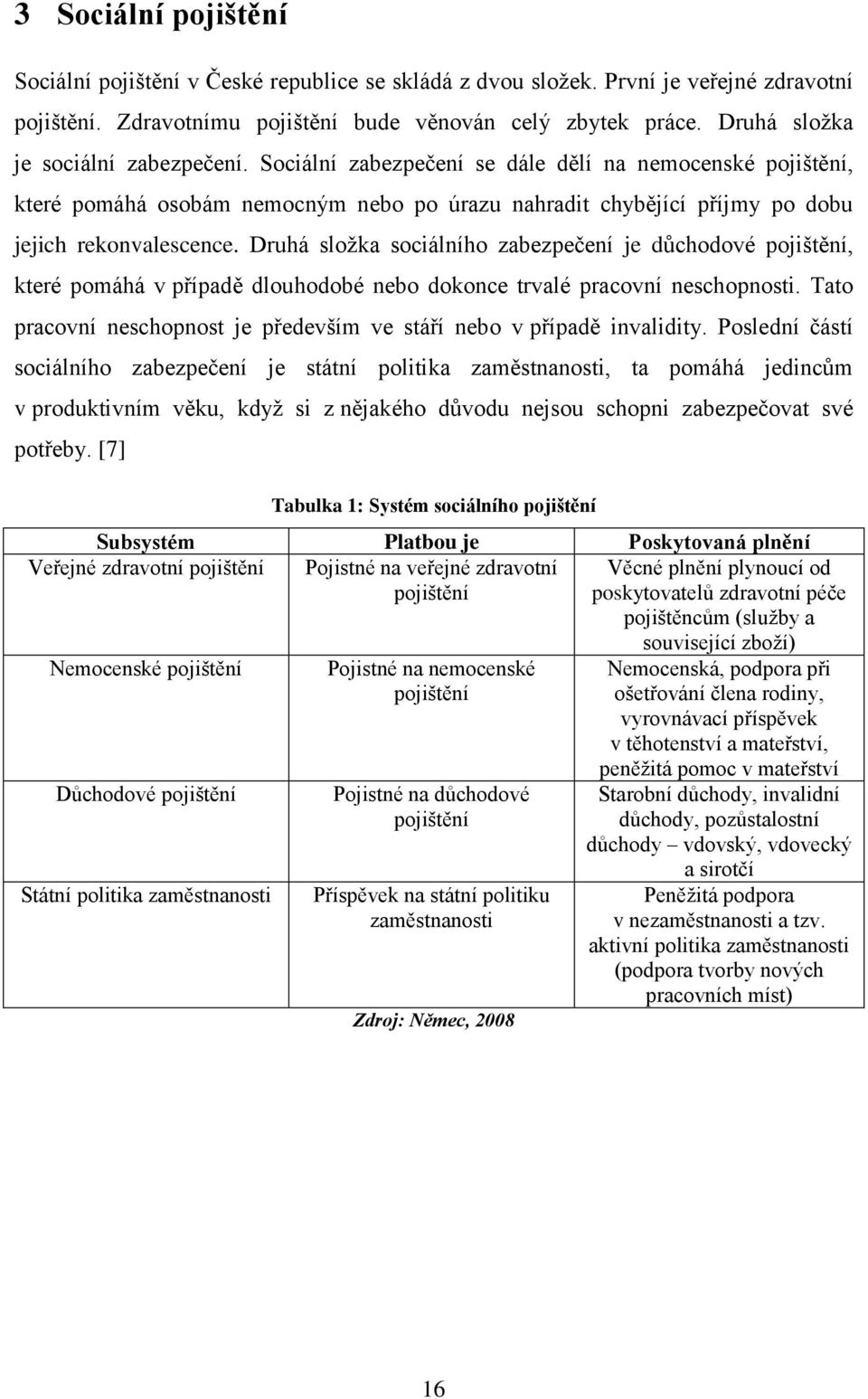 Druhá složka sociálního zabezpečení je důchodové pojištění, které pomáhá v případě dlouhodobé nebo dokonce trvalé pracovní neschopnosti.