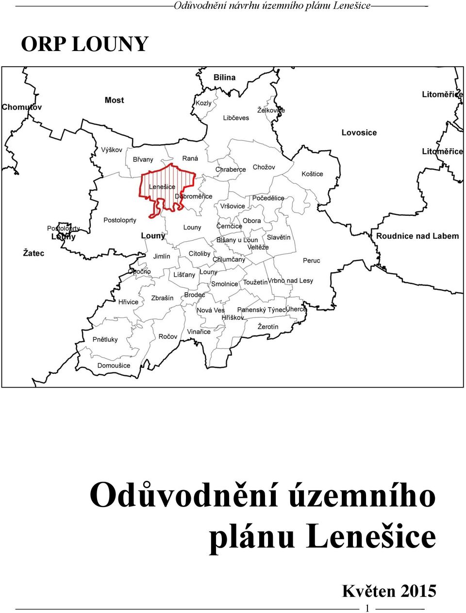 územního plánu