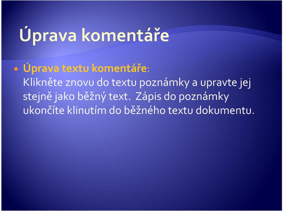 jako běžný text.