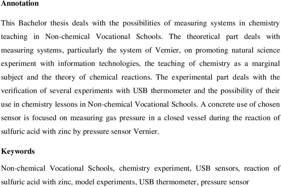 subject and the theory of chemical reactions.