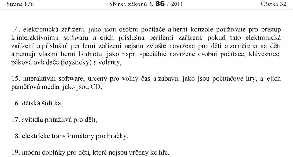 zákonů č.