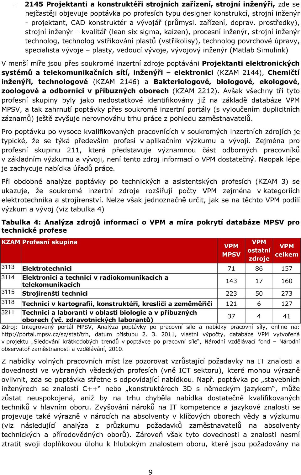 prostředky), strojní inženýr kvalitář (lean six sigma, kaizen), procesní inženýr, strojní inženýr technolog, technolog vstřikování plastů (vstřikolisy), technolog povrchové úpravy, specialista vývoje