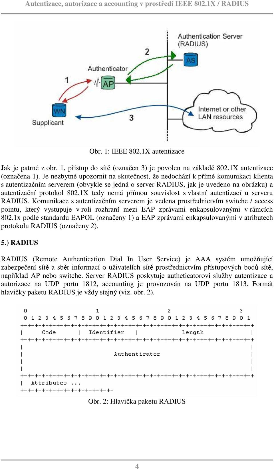 1X tedy nemá přímou souvislost s vlastní autentizací u serveru RADIUS.