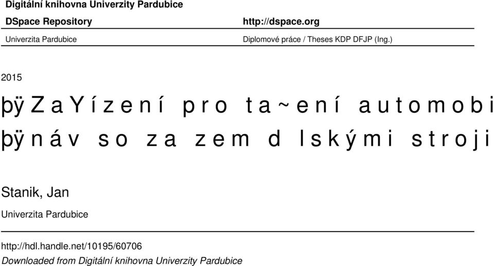 ) 2015 þÿ Z ay í z e n í p r o t a~ e n í a u t o m o b i l o þÿ n á v so z a z e m d l s k