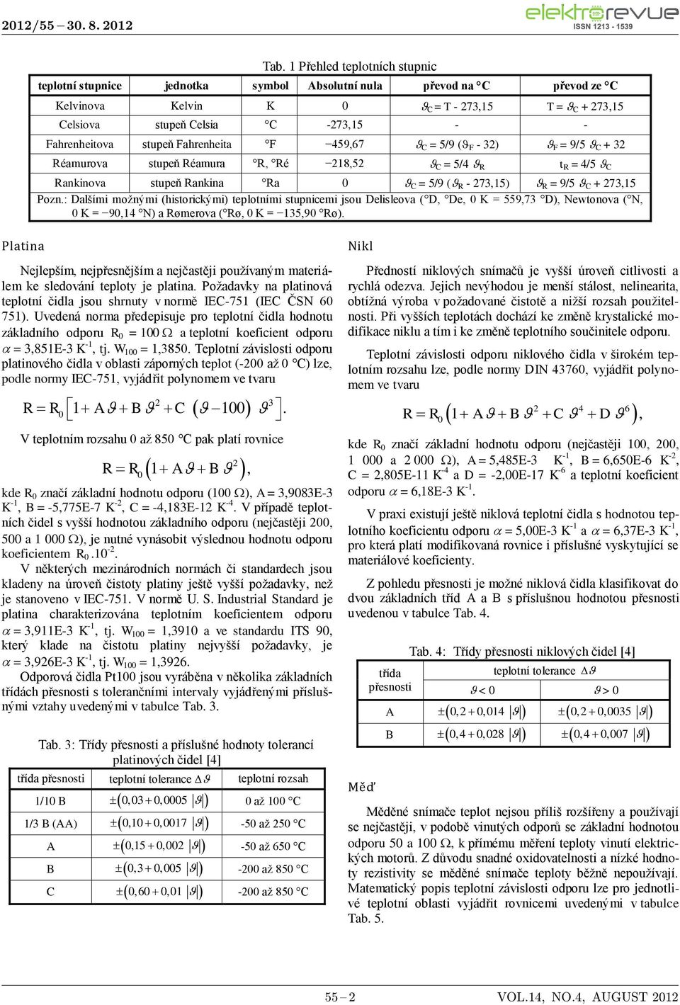 : Dalšími možnými (historickými) teplotními stupnicemi jsou Delisleova ( D, De, K = 559,73 D), Newtonova ( N, K = 9,14 N) a Rømerova ( Rø, K = 135,9 Rø).