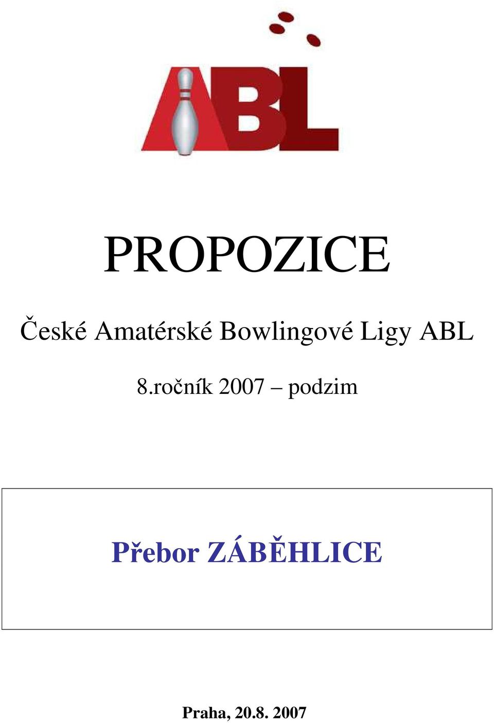 ročník 2007 podzim Přebor