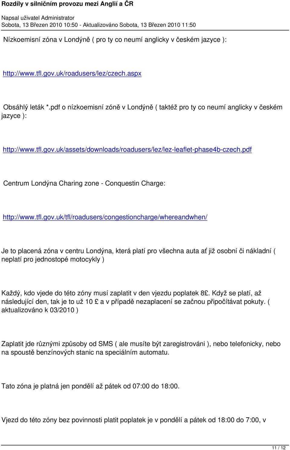 pdf Centrum Londýna Charing zone - Conquestin Charge: http://www.tfl.gov.