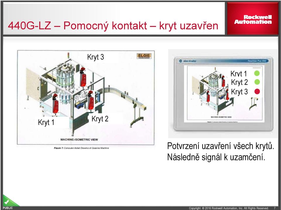 3 Kryt 1 Kryt 2 Potvrzení uzavření