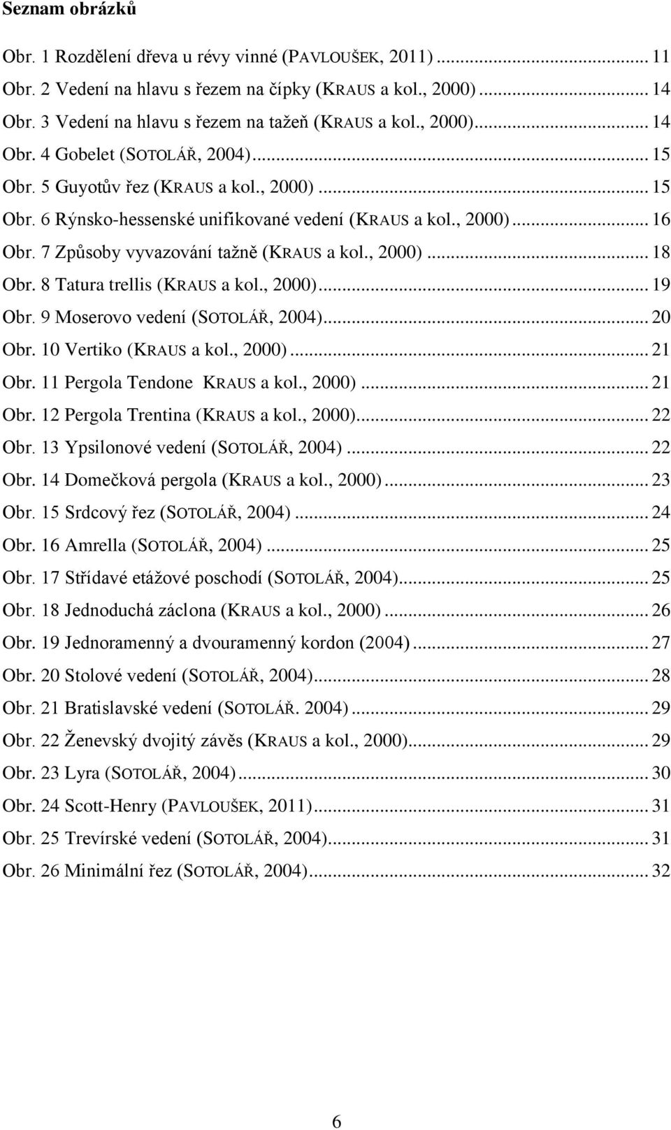 7 Způsoby vyvazování tažně (KRAUS a kol., 2000)... 18 Obr. 8 Tatura trellis (KRAUS a kol., 2000)... 19 Obr. 9 Moserovo vedení (SOTOLÁŘ, 2004)... 20 Obr. 10 Vertiko (KRAUS a kol., 2000)... 21 Obr.