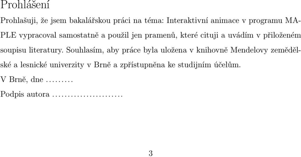 soupisu literatury.