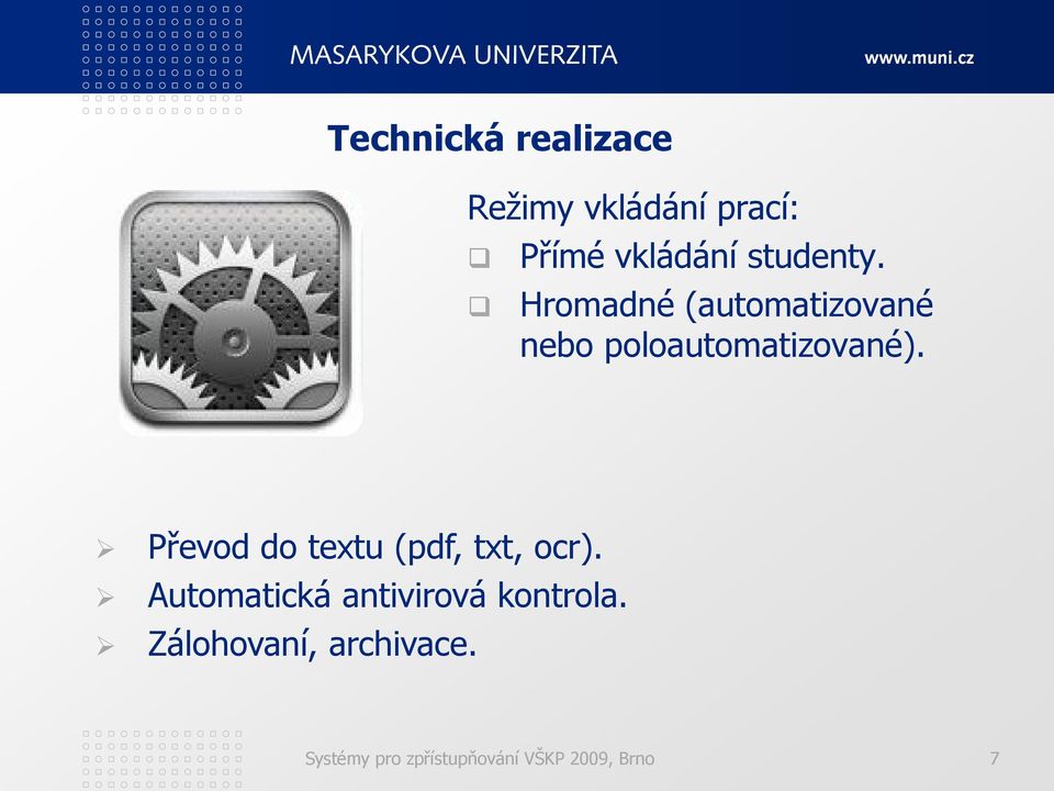 Převod do textu (pdf, txt, ocr).