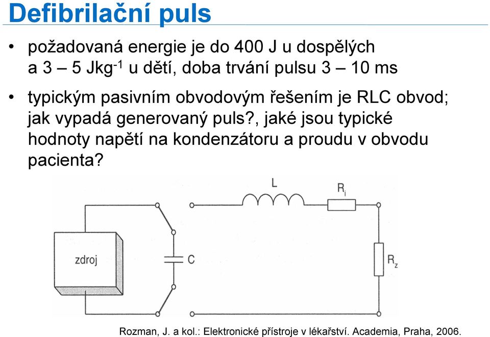 vypadá generovaný puls?