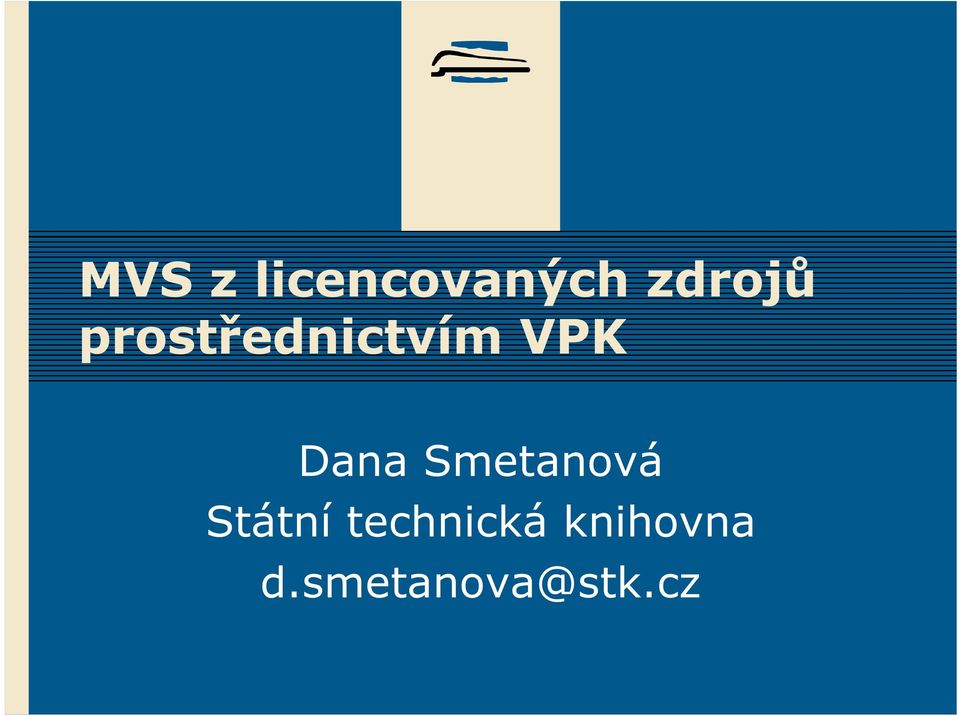 Smetanová Státní technická