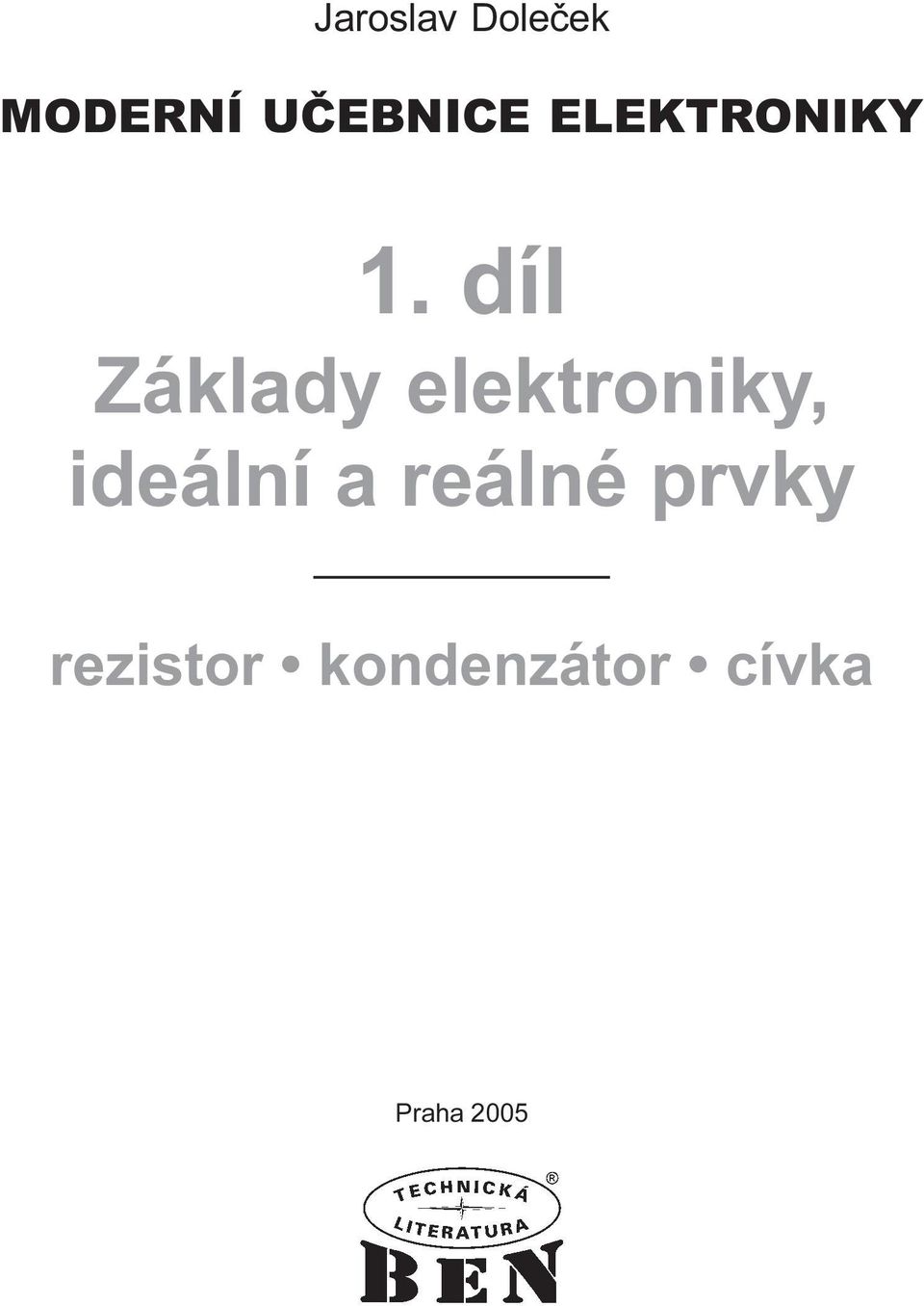 díl Základy elektroniky, ideální