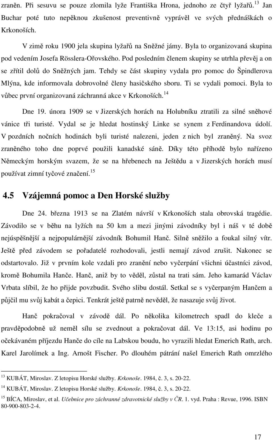 Historie činnosti Horských služeb na území ČR - PDF Free Download
