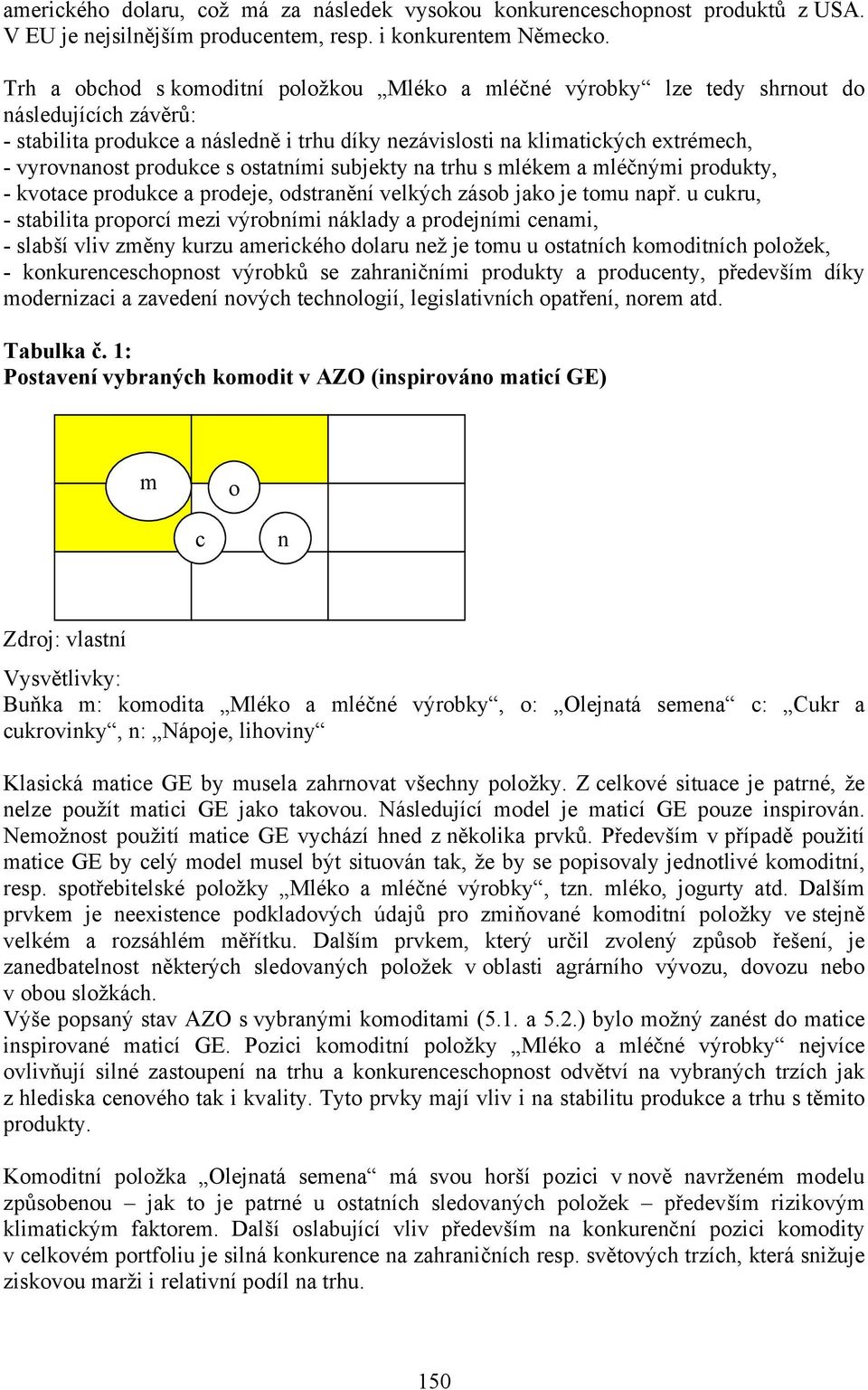 produkce s ostatními subjekty na trhu s mlékem a mléčnými produkty, - kvotace produkce a prodeje, odstranění velkých zásob jako je tomu např.