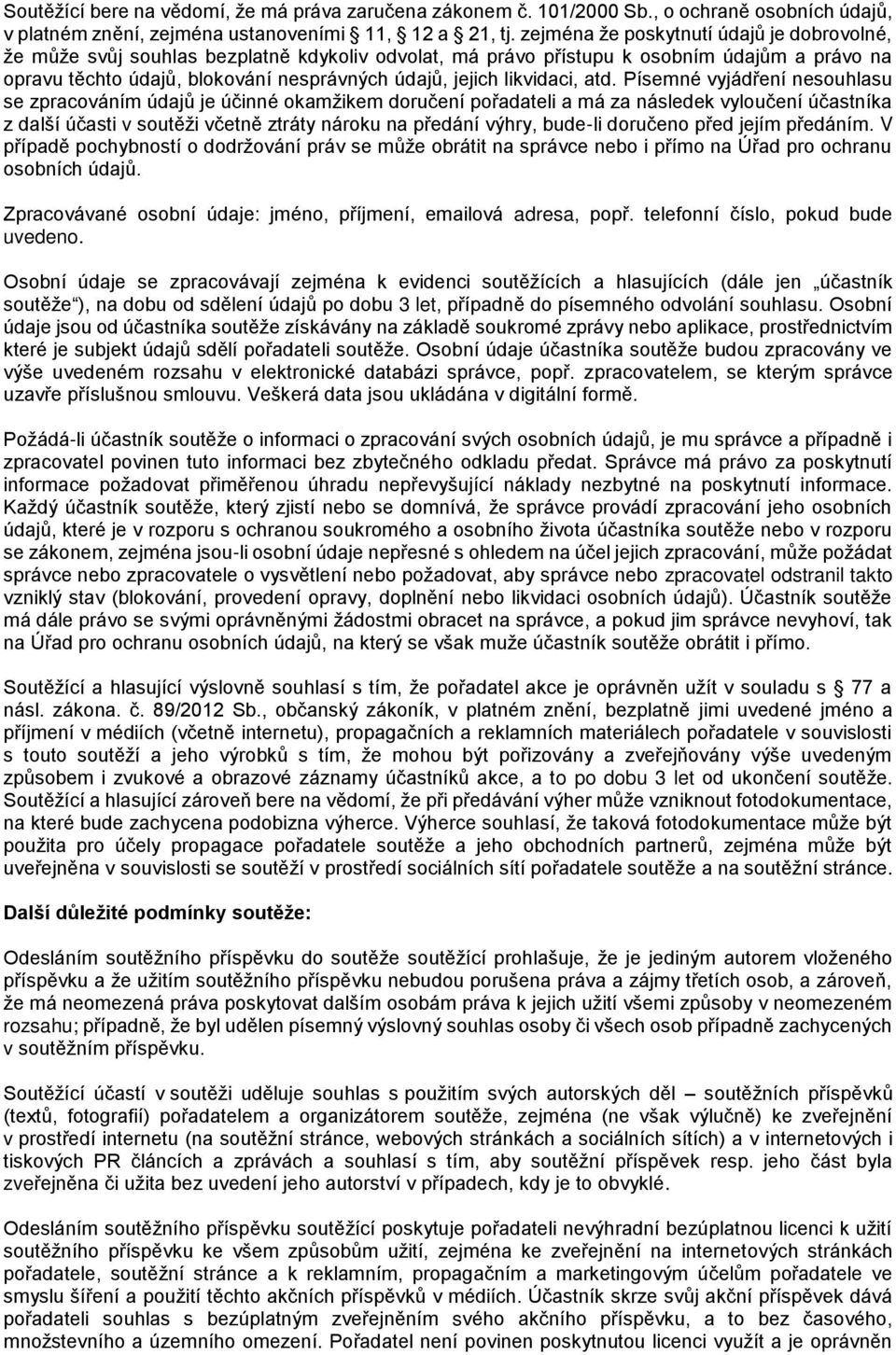 likvidaci, atd.