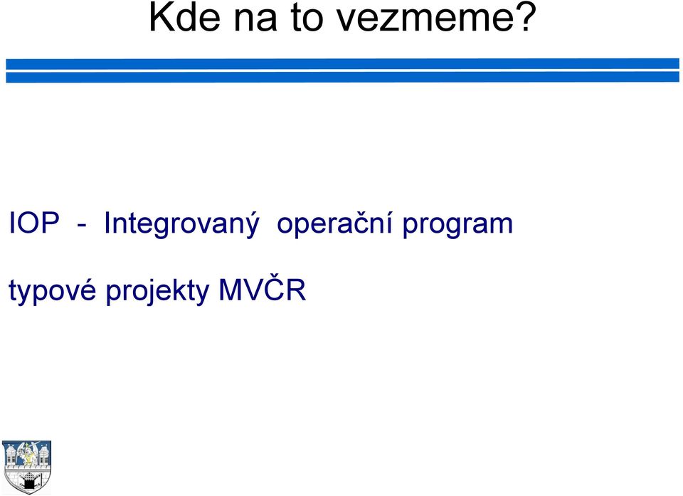 operační program