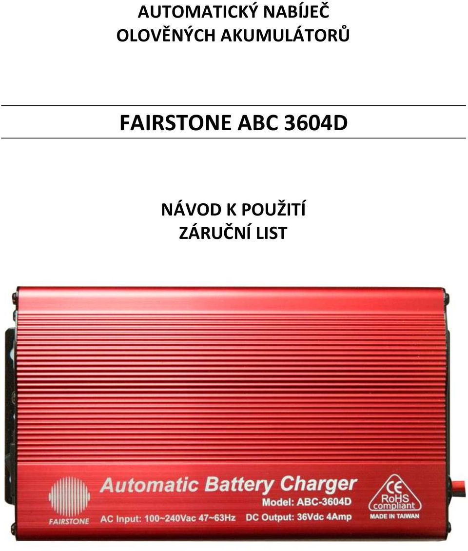 FAIRSTONE ABC 3604D