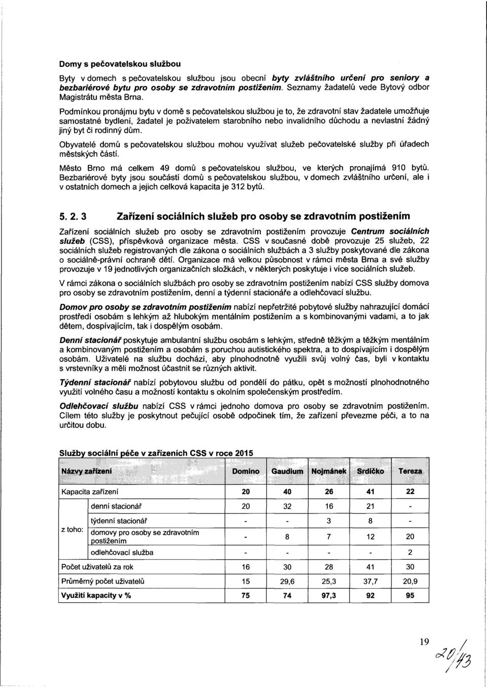 Podmínkou pronájmu bytu v domě s pečovatelskou službou je to, že zdravotní stav žadatele umožňuje samostatné bydlení, žadatel je poživatelem starobního nebo invalidního důchodu a nevlastní žádný jiný