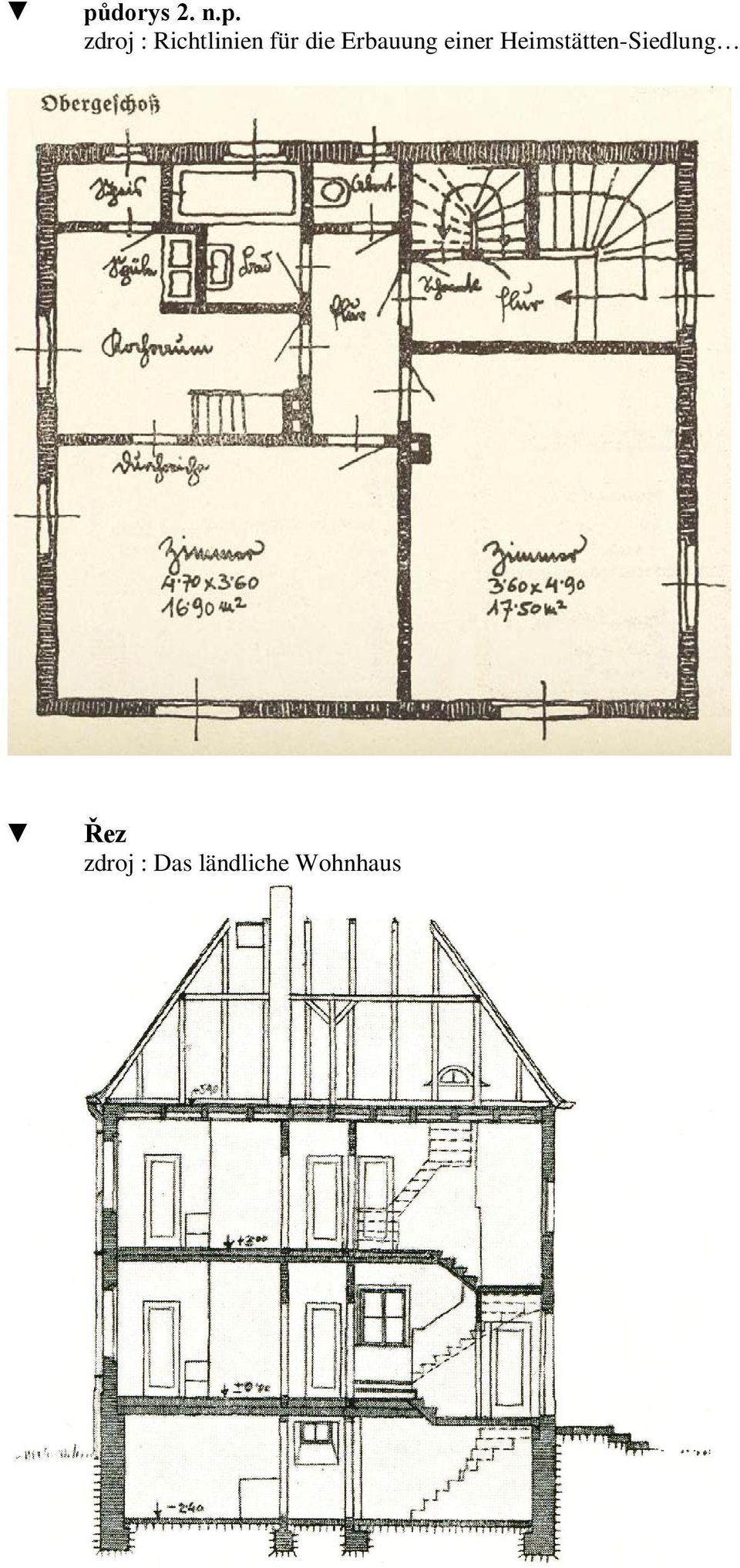 einer Heimstätten-Siedlung