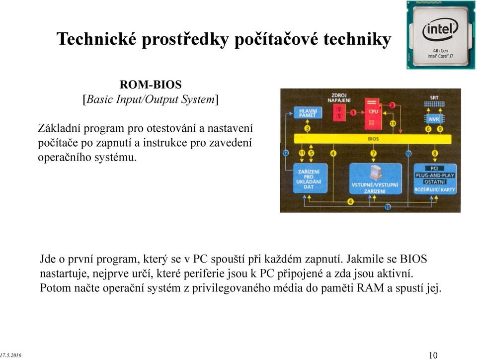 Jde o první program, který se v PC spouští při každém zapnutí.