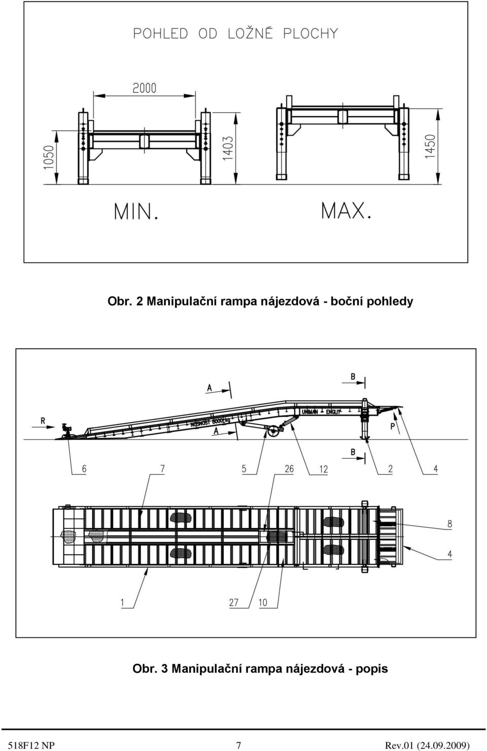 3 Manipulační rampa nájezdová -