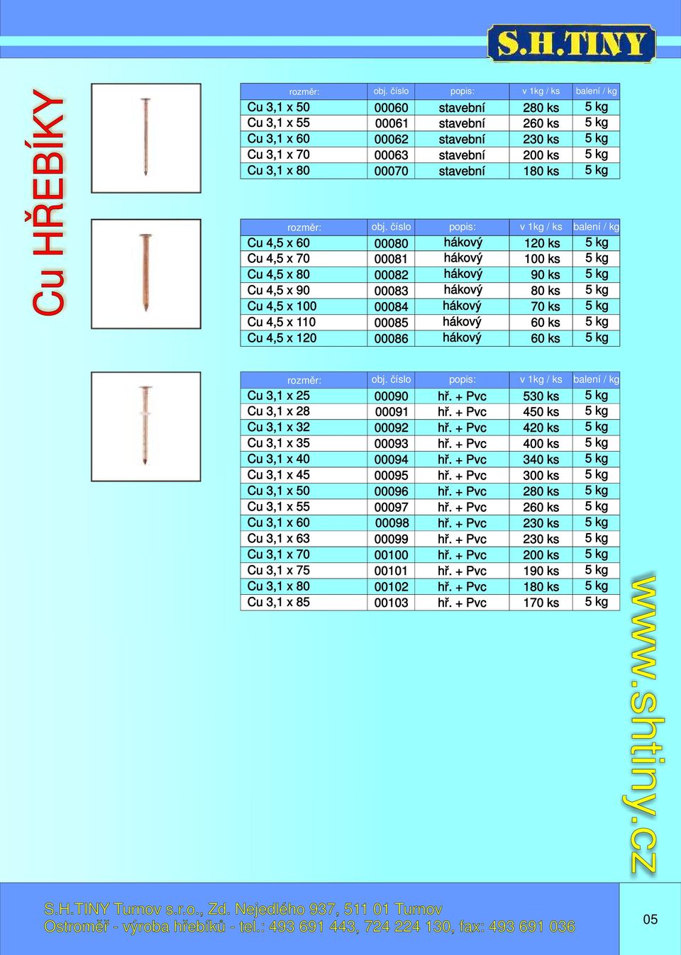 3,1 x 28 Cu 3,1 x 32 Cu 3,1 x 35 Cu 3,1 x 40 Cu 3,1 x 45 Cu 3,1 x 50 Cu 3,1 x 55 Cu 3,1 x 60 Cu 3,1 x 63 Cu 3,1 x 70 Cu 3,1 x 75 Cu 3,1 x 80 Cu 3,1 x
