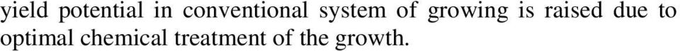 growing is raised due to