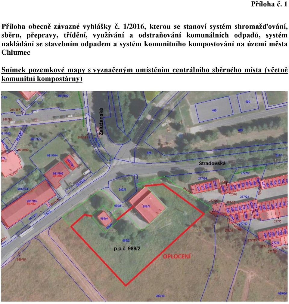 odstraňování komunálních odpadů, systém nakládání se stavebním odpadem a systém