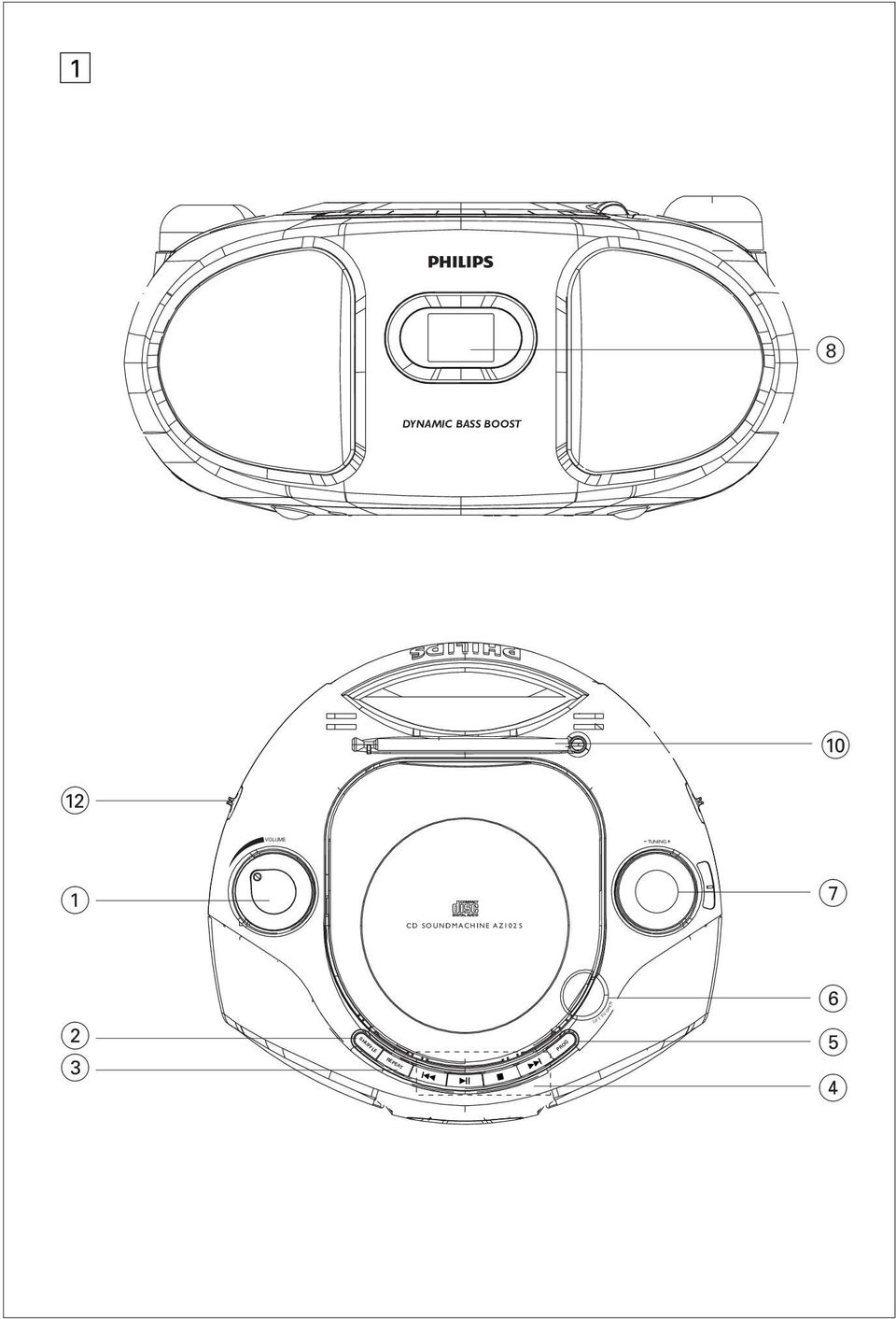 SOUNDMACHINE AZ102 S 2 3