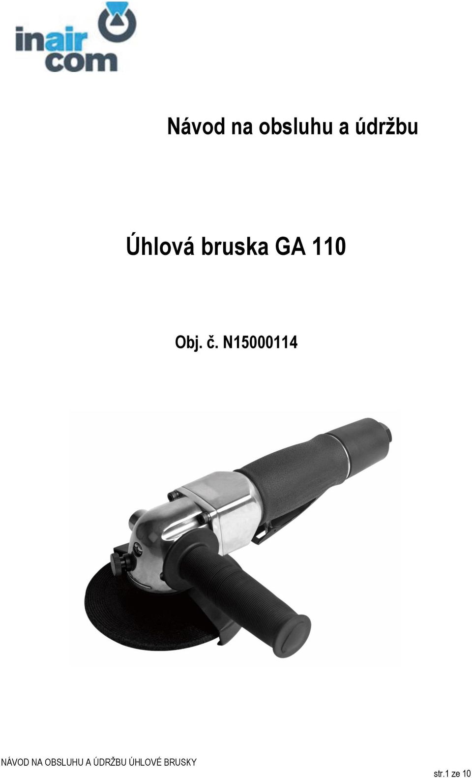bruska GA 110 Obj.