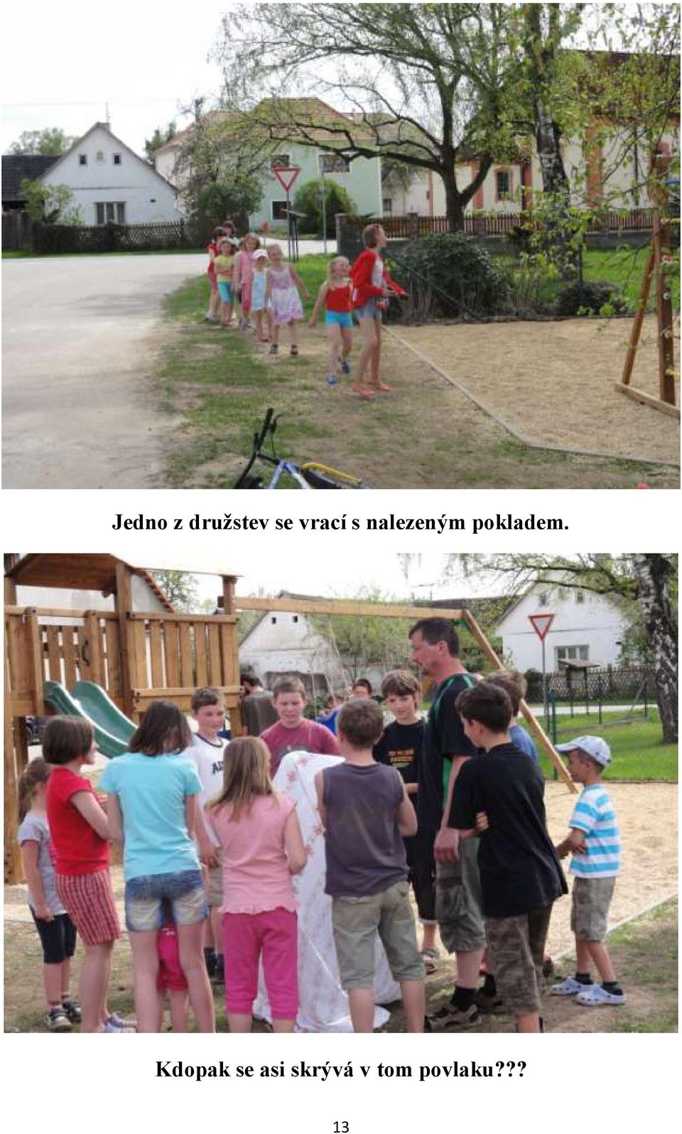 pokladem.