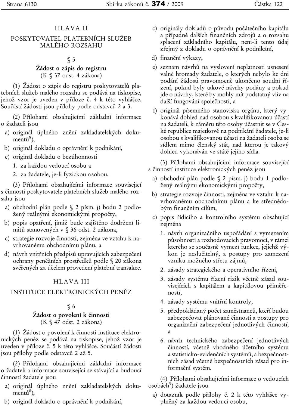 Součástí žádosti jsou přílohy podle odstavců 2 a 3.