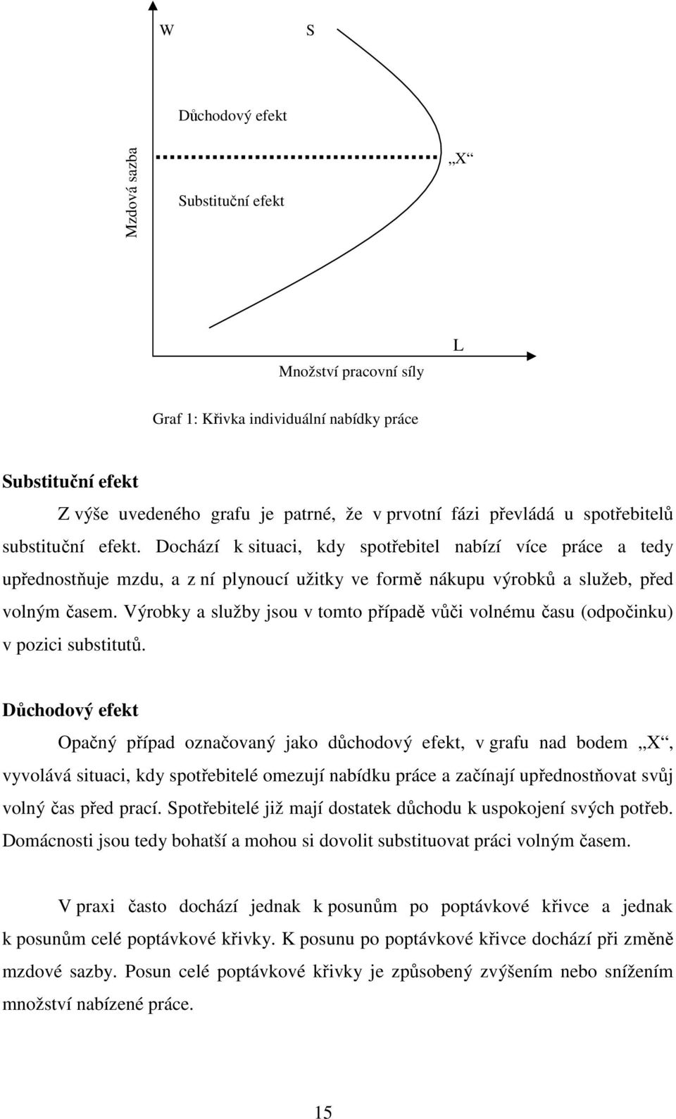 Výrobky a služby jsou v tomto případě vůči volnému času (odpočinku) v pozici substitutů.