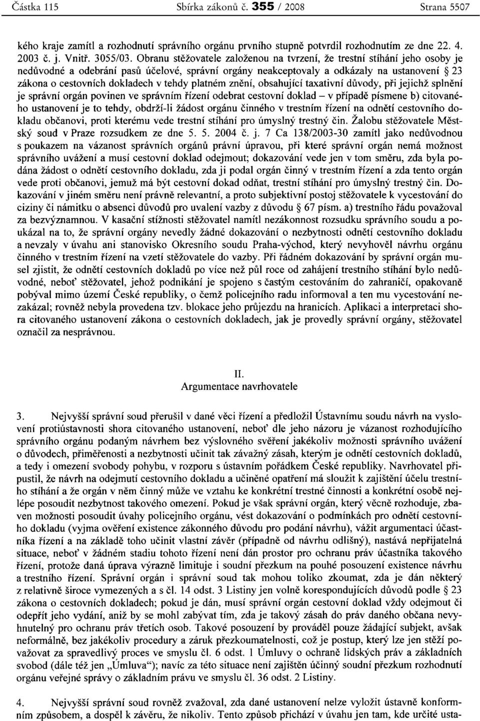 zákonů č.